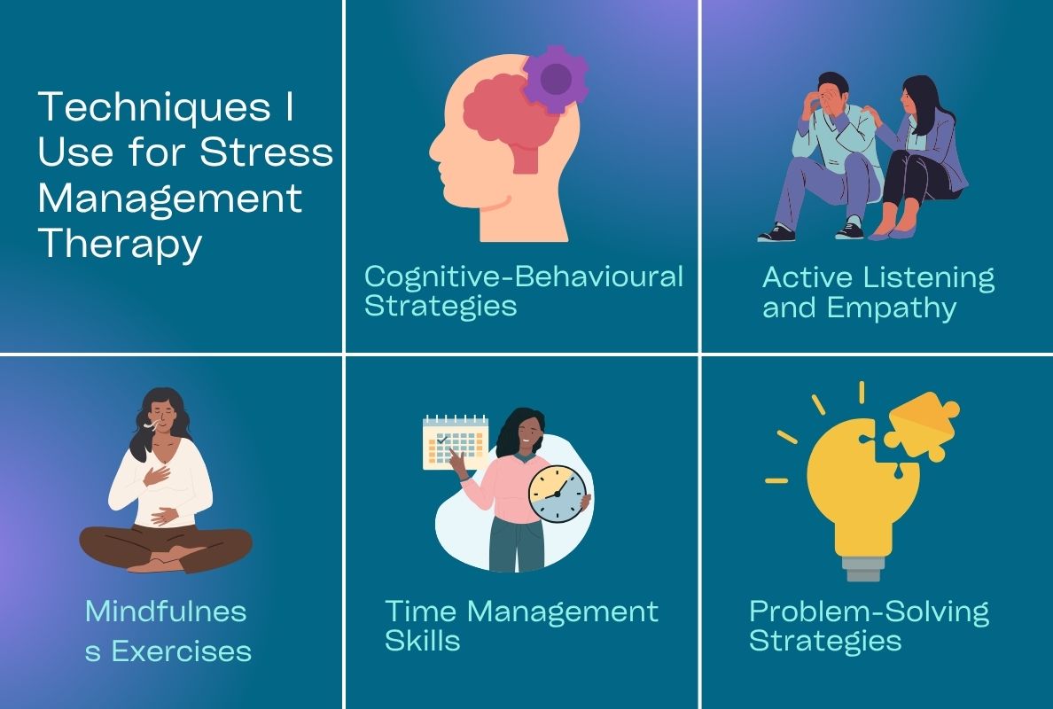 Techniques I Use for Stress Management Therapy